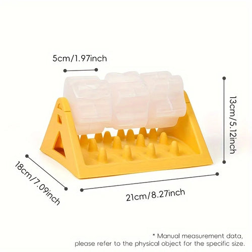 Brain‑Boosting Dog Treat Puzzle – Slow Feeder & Spill‑Proof Design